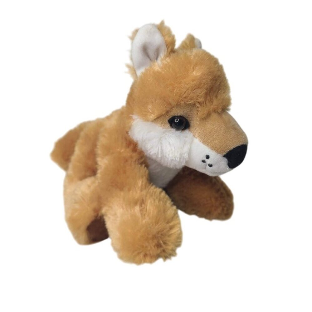Stuffed Animal House Red Fox Plush Toy Brown White 6"